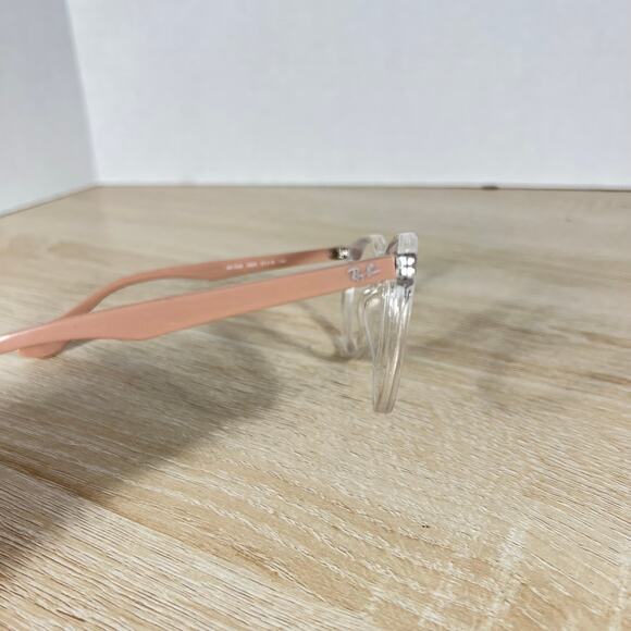 Ray-Ban RB7046 5953 Clear Round Pink Eyeglasses 51-18-140 FRAMES ONLY main image 8